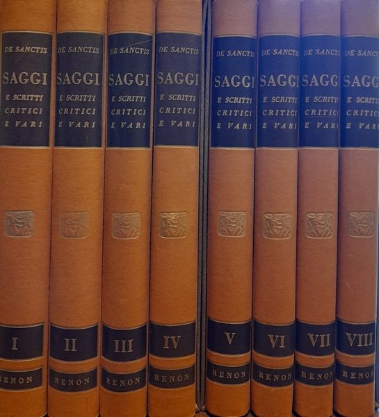 SAGGI E SCRITTI CRITICI E VARI (8 Volumi)
