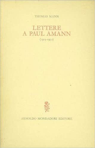 LETTERE A PAUL AMANN
