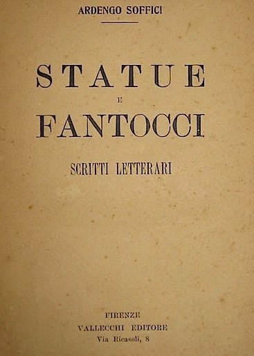 STATUE E FANTOCCI. Scritti letterari