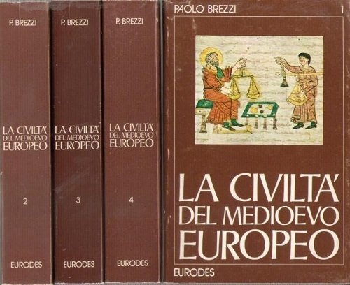 LA CIVILTA' DEL MEDIOEVO EUROPEO (4 Volumi)