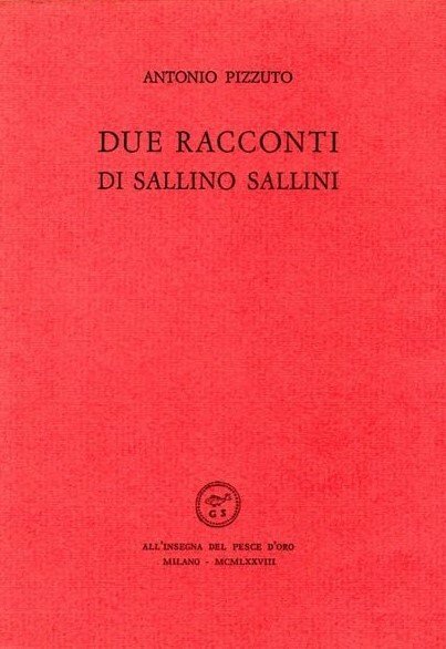 DUE RACCONTI DI SALLINO SALLINI