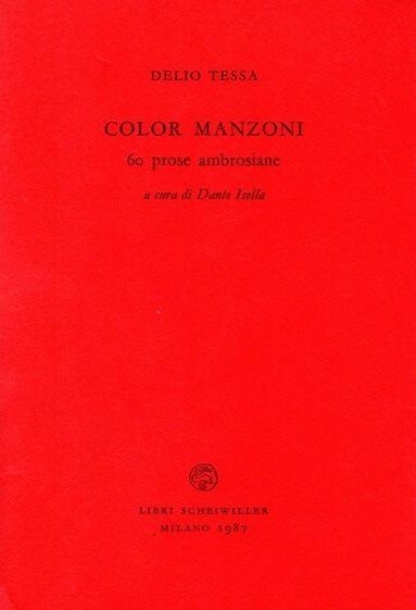 COLOR MANZONI. 60 prose ambrosiane
