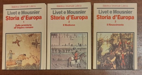 STORIA D'EUROPA (3 Volumi)