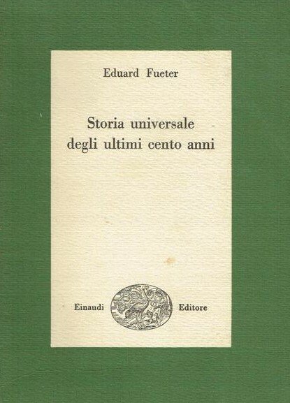 STORIA UNIVERSALE DEGLI ULTIMI CENTO ANNI (1815-1920)