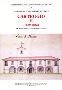 CARTEGGIO II (1839-1845) | Immagine principale
