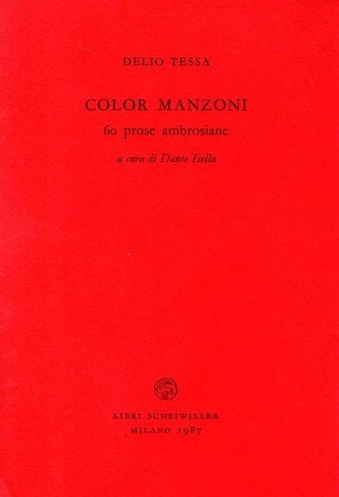 COLOR MANZONI. 60 prose ambrosiane
