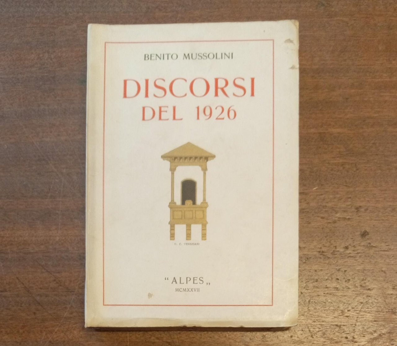 DISCORSI DEL 1926 | Immagine principale