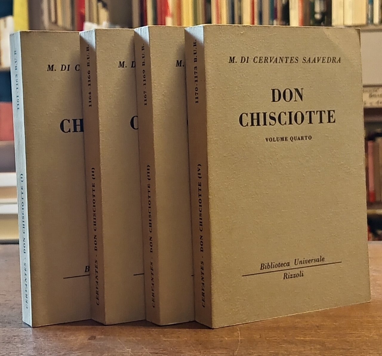 DON CHISCIOTTE DELLA MANCIA (4 Volumi)