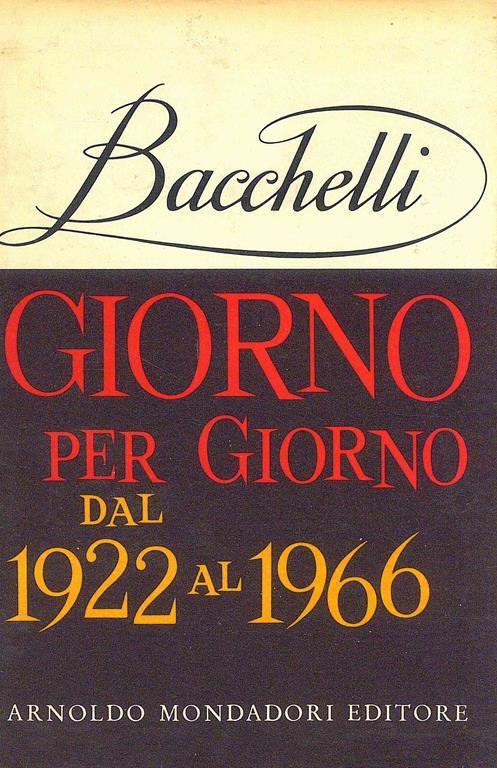 GIORNO PER GIORNO DAL 1922 AL 1966