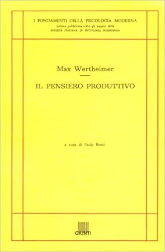IL PENSIERO PRODUTTIVO