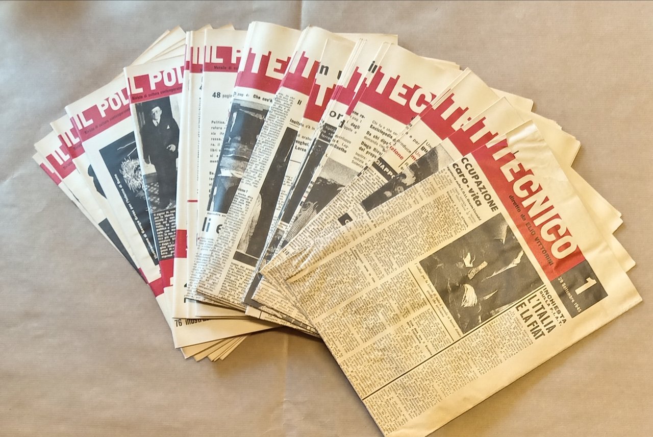 IL POLITECNICO. Raccolta anastatica completa