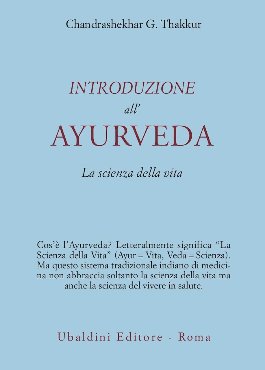 INTRODUZIONE ALL'AYURVEDA. La scienza della vita | Immagine principale