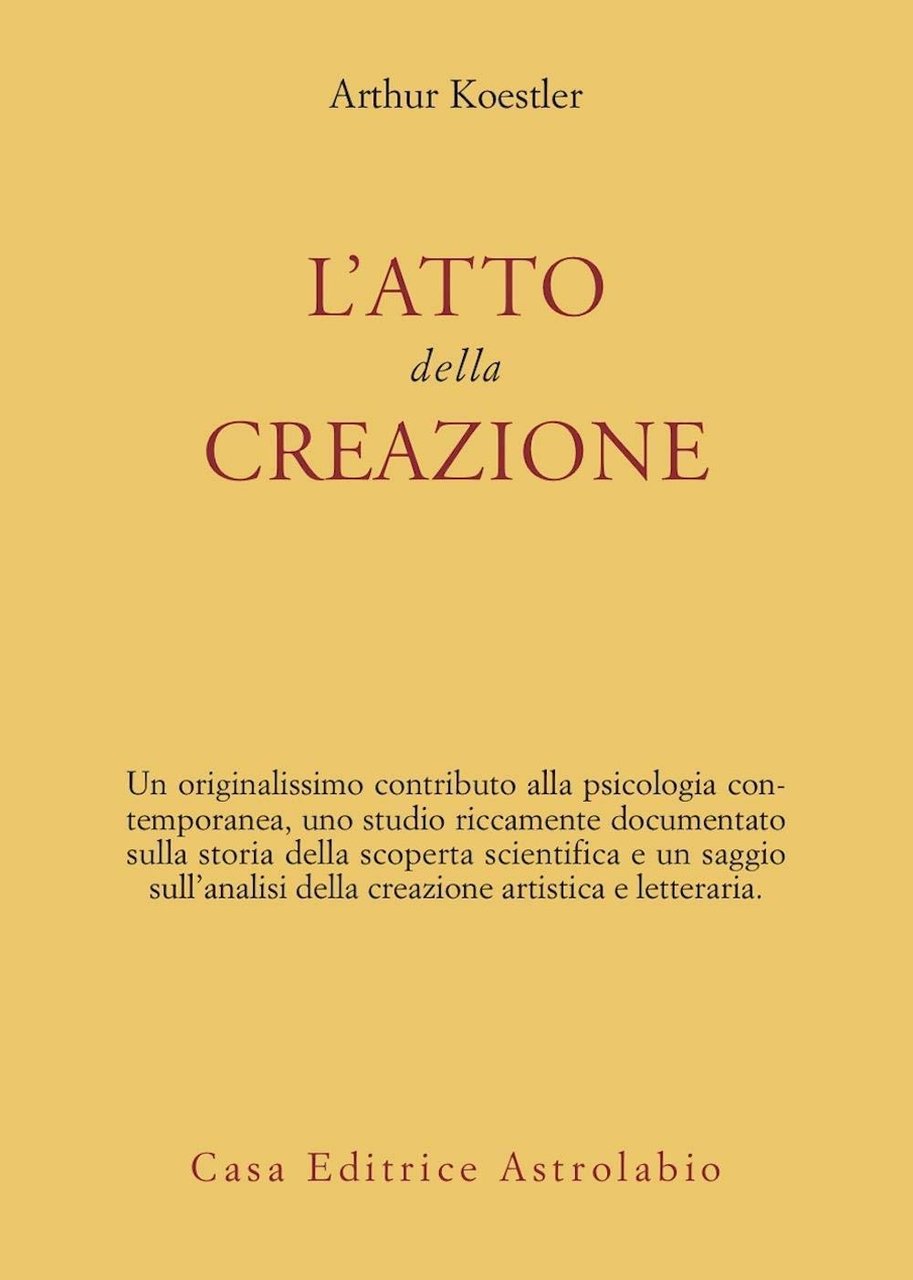 L'ATTO DELLA CREAZIONE | Immagine principale