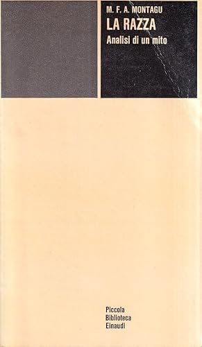 LA RAZZA. Analisi di un mito