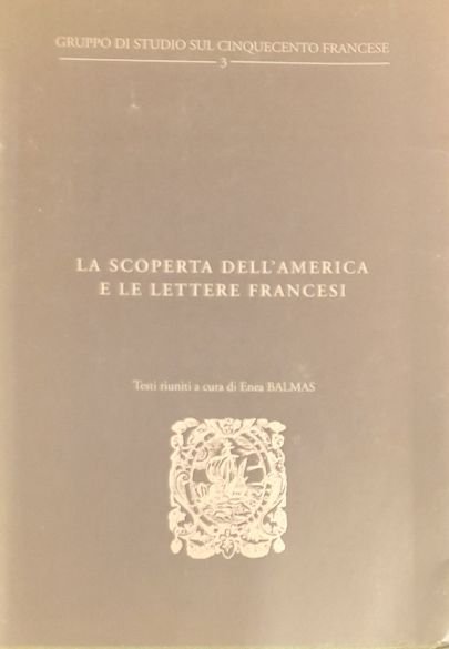 LA SCOPERTA DELL'AMERICA E LE LETTERE FRANCESI