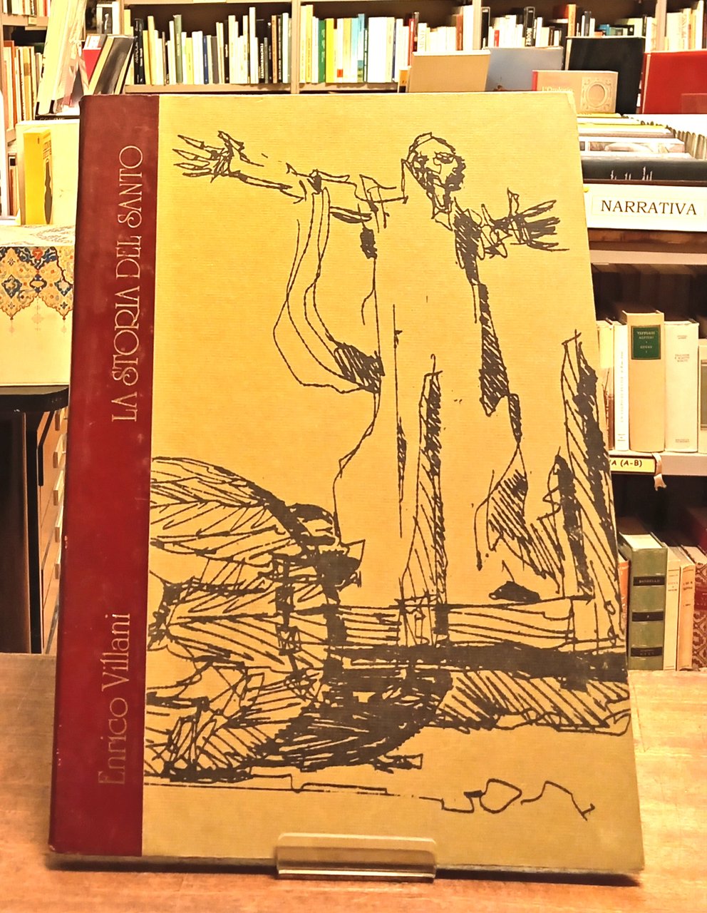 LA STORIA DEL SANTO. Con un acquaforte originale dell'autore