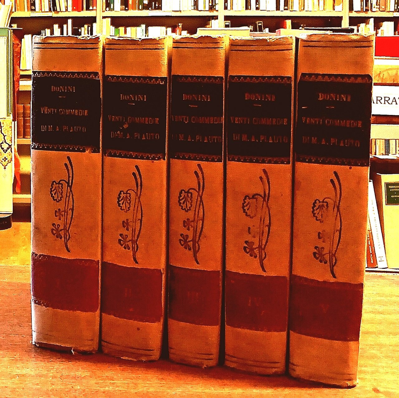 LE VENTI COMMEDIE DI MARCO ACCIO PLAUTO. Volgarizzate da Pierluigi …