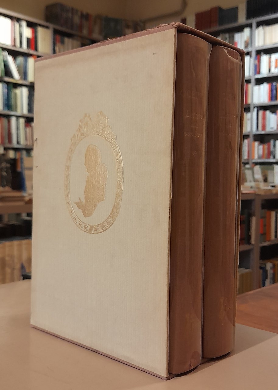 LETTERE DI WOLFGANG GOETHE ALLA SIGNORA VON STEIN (2 Volumi)