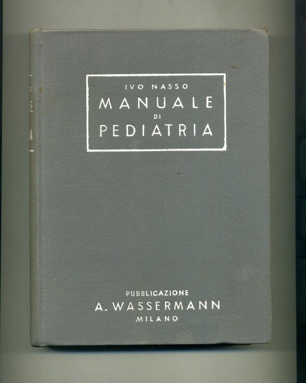 MANUALE DI PEDIATRIA