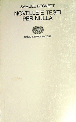 NOVELLE E TESTI PER NULLA
