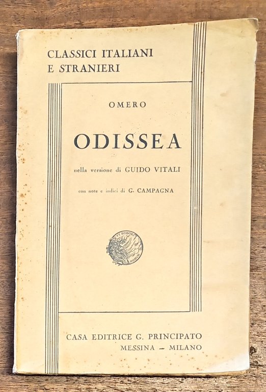 ODISSEA. Nella versione di Guido Vitali