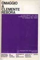 OMAGGIO A CLEMENTE REBORA
