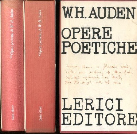 OPERE POETICHE (2 volumi)