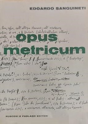 OPUS METRICUM 1951-1959