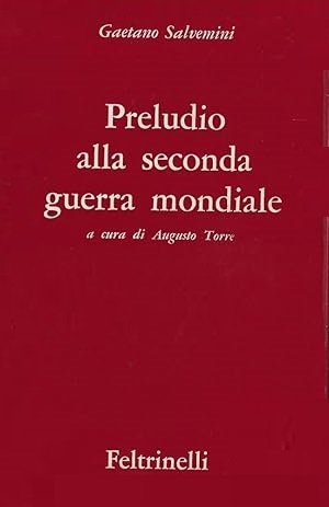 PRELUDIO ALLA SECONDA GUERRA MONDIALE