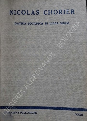 SATIRA SOTADICA DI LUISA SIGEA