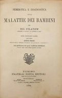 SEMEIOTICA E DIAGNOSTICA DELLE MALATTIE DEI BAMBINI