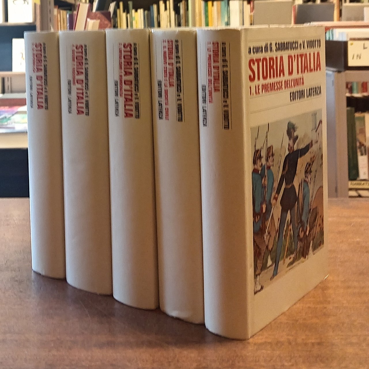 STORIA D'ITALIA (5 Volumi) 1. Le premesse dell'Unità. 2. Il … | Immagine principale