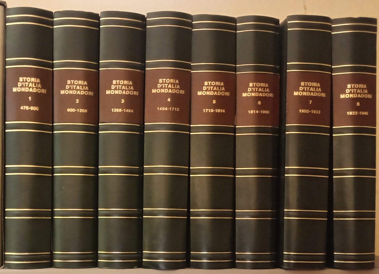STORIA D'ITALIA (8 Volumi)