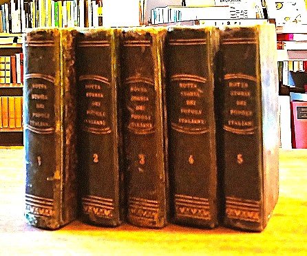 STORIA DEI POPOLI ITALIANI DALL'ANNO 300 DELL'ERA VOLGARE ALL'ANNO 1789 … | Immagine principale