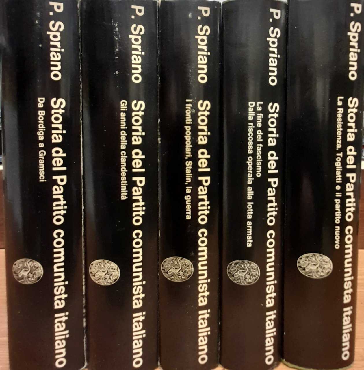 STORIA DEL PARTITO COMUNISTA ITALIANO (5 Volumi)