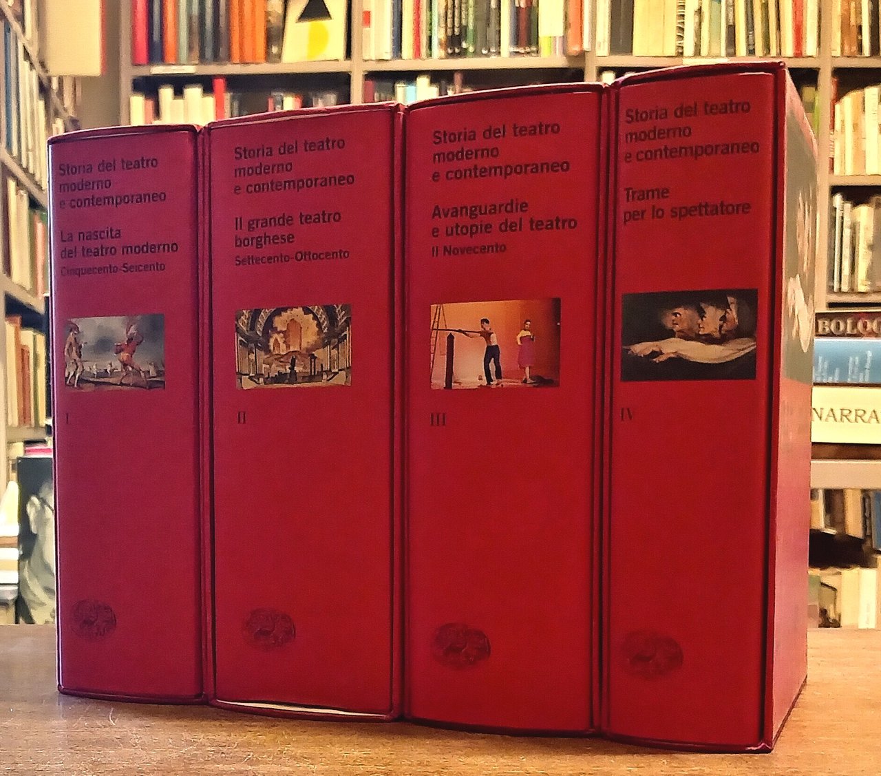 STORIA DEL TEATRO MODERNO E CONTEMPORANEO (4 Volumi)