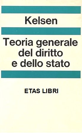 TEORIA GENERALE DEL DIRITTO E DELLO STATO