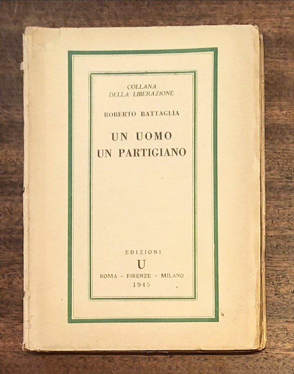 UN UOMO UN PARTIGIANO | Immagine principale