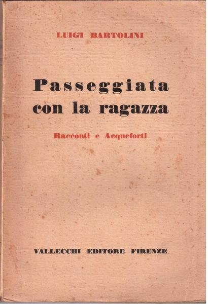 Passeggiata con la ragazza Racconti e Acqueforti