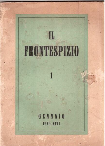 Il Frontespizio