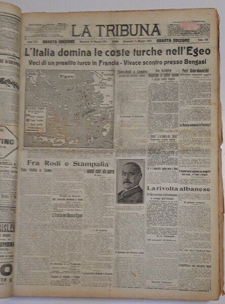 La Tribuna-Il Giornale d'Italia-Il Secolo XIX-Caffaro-La Stampa