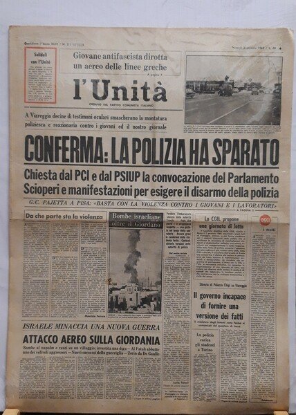 A Viareggio decine di testimoni oculari smascherano la montatura poliziesca …