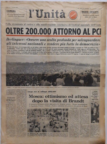 Folla sterminata al corteo e alla manifestazione conclusiva del festival …