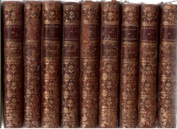 Oeuvres de M. Rousseau de Genève Nouvelle edition revue, corrigée, …