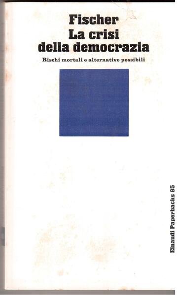 La crisi della democrazia