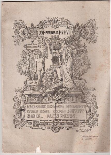 Ai mani di Giosuè Carducci Gli insegnanti federati delle scuole …