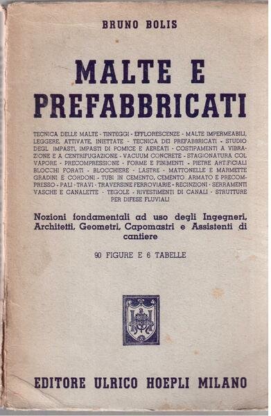 Malte e prefabbricati
