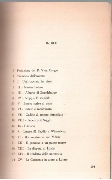 Il processo Lutero 1517-1521