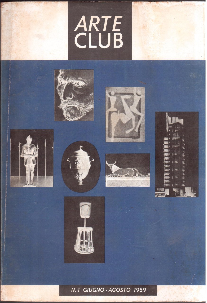Arte Club-Rivista trimestrale-Primi 18 numeri 1959/1963