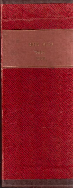 Arte Club-Rivista trimestrale-Primi 18 numeri 1959/1963